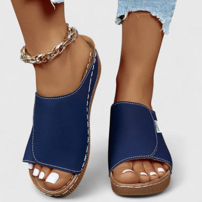 Sandalias ortopédicas con suela ergonómica y ajuste cómodo para mujer, ideales para verano o uso diario