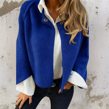 Judith | Chaqueta Corta Elegante con Aspecto de Cachemira para Mujer