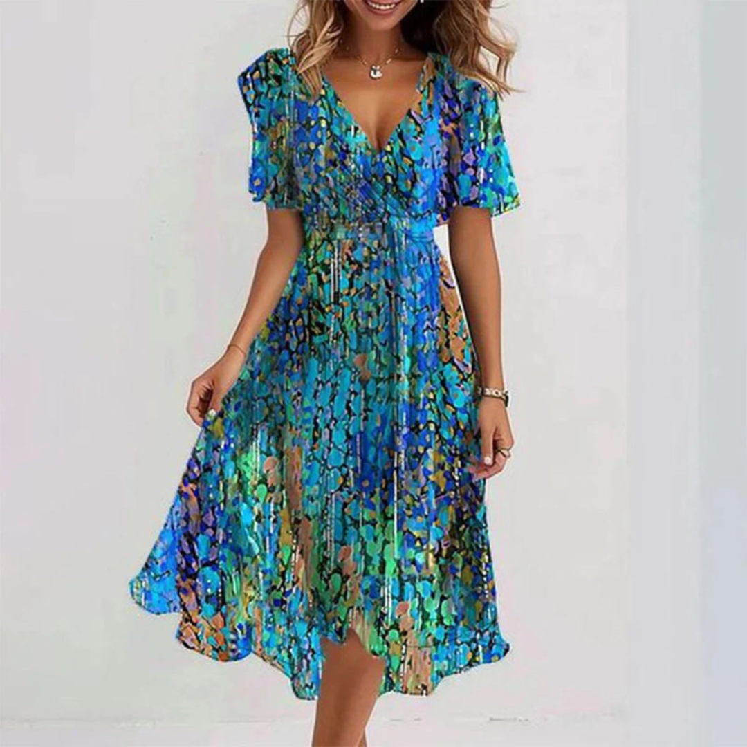 Vestido Elegante Estilo Veraniego Confeccionado con Estilo Exclusivo