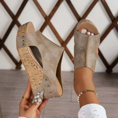 Sandalias ortopédicas acolchadas para mujer - comodidad todo el día