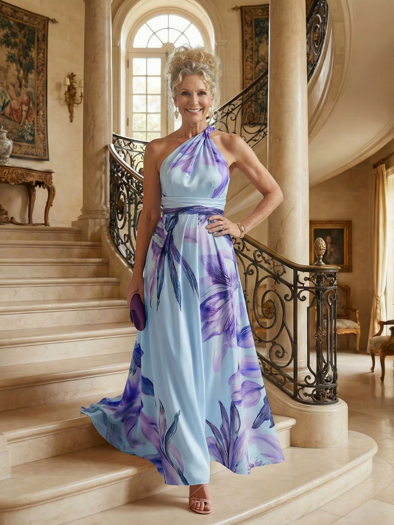 Vestido Maxi Floral Ligero | Estilo Bohemio para Mujer
