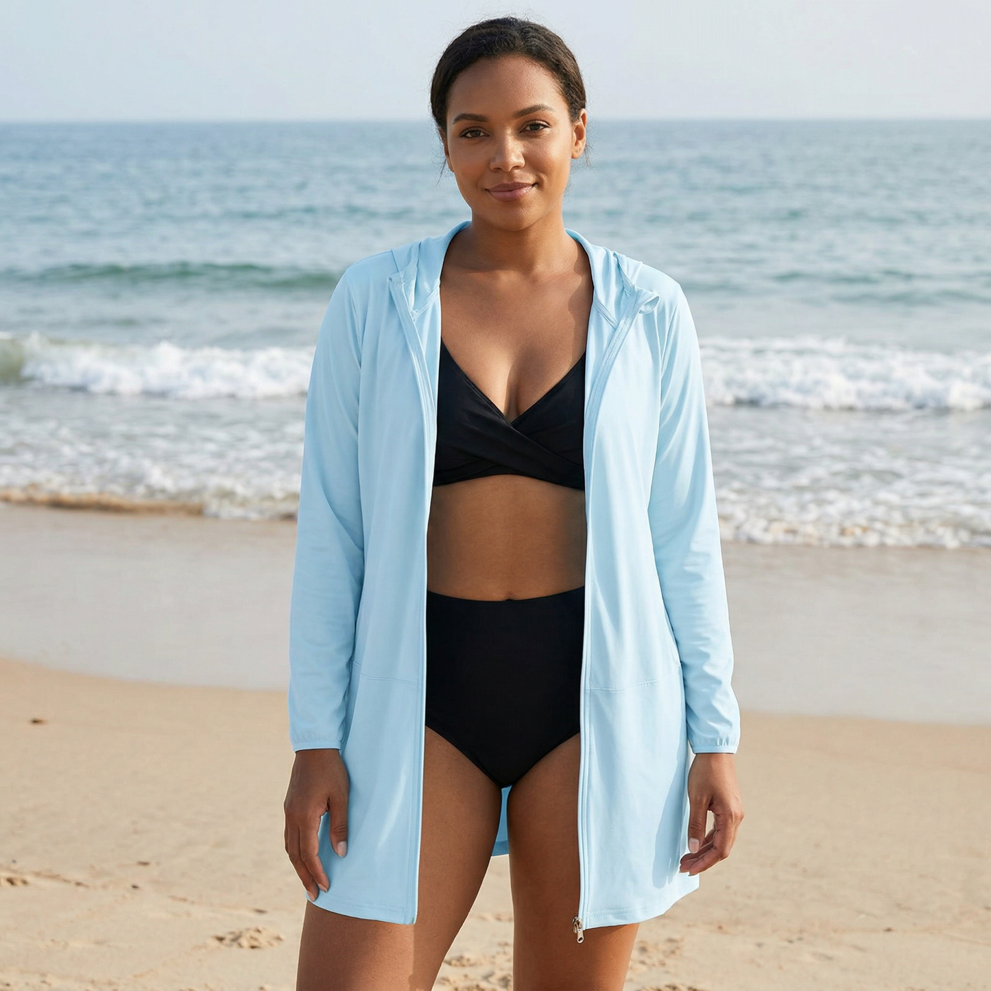 Ropa de baño con protección UV 50+ para mujer - segura y elegante