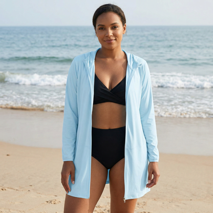 Ropa de baño con protección UV 50+ para mujer - segura y elegante
