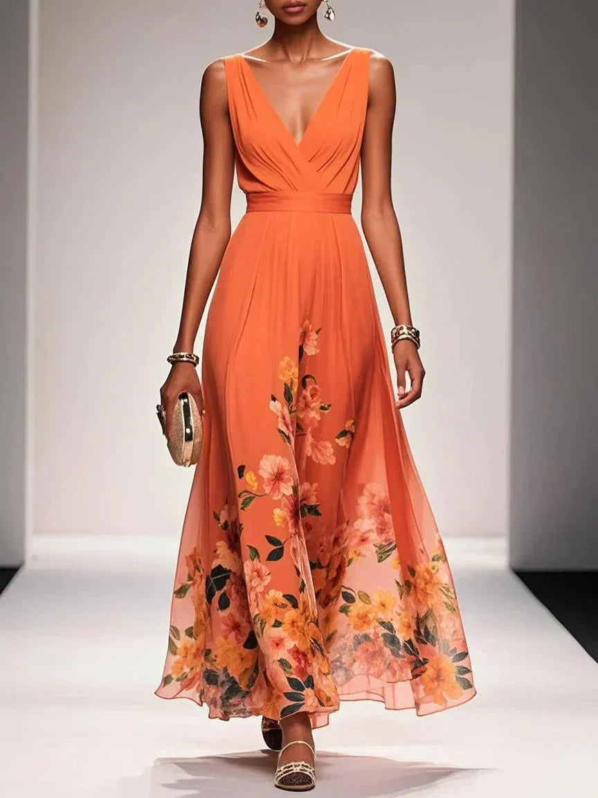 Vestido Invitada Estampado Floral | Estilo Elegante para Mujer