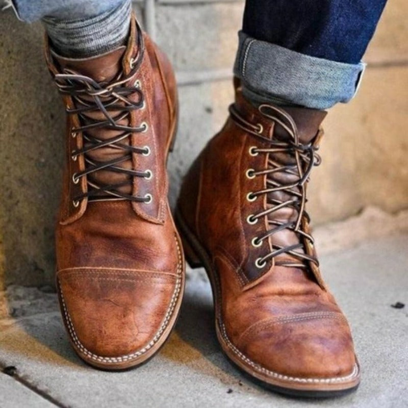 Botines hombre estiloso y confortable, perfectos para otoño o invierno