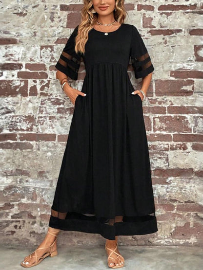 Vestido Elegante Con Cobertura favorecedora Para Mujer - Estilo Chic