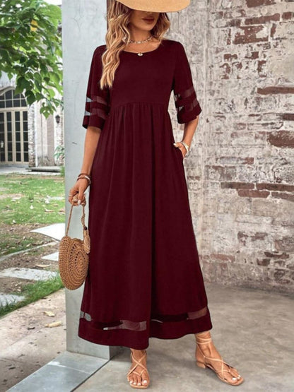 Vestido Elegante Con Cobertura favorecedora Para Mujer - Estilo Chic
