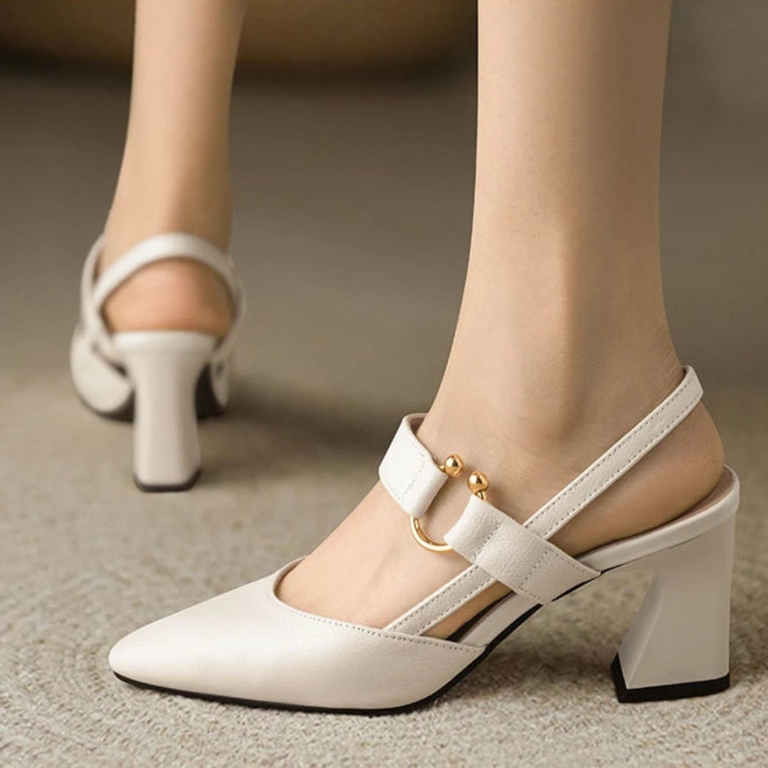 Zapatos de Tacón Ortopédicos Comodos Para Mujer - Elegancia Sin Esfuerzo