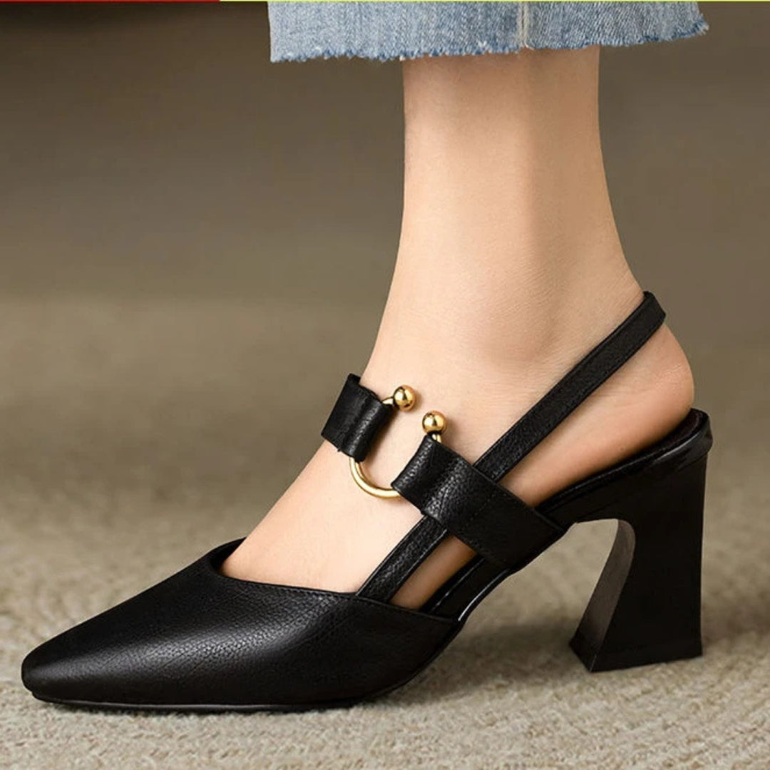 Zapatos de Tacón Ortopédicos Comodos Para Mujer - Elegancia Sin Esfuerzo