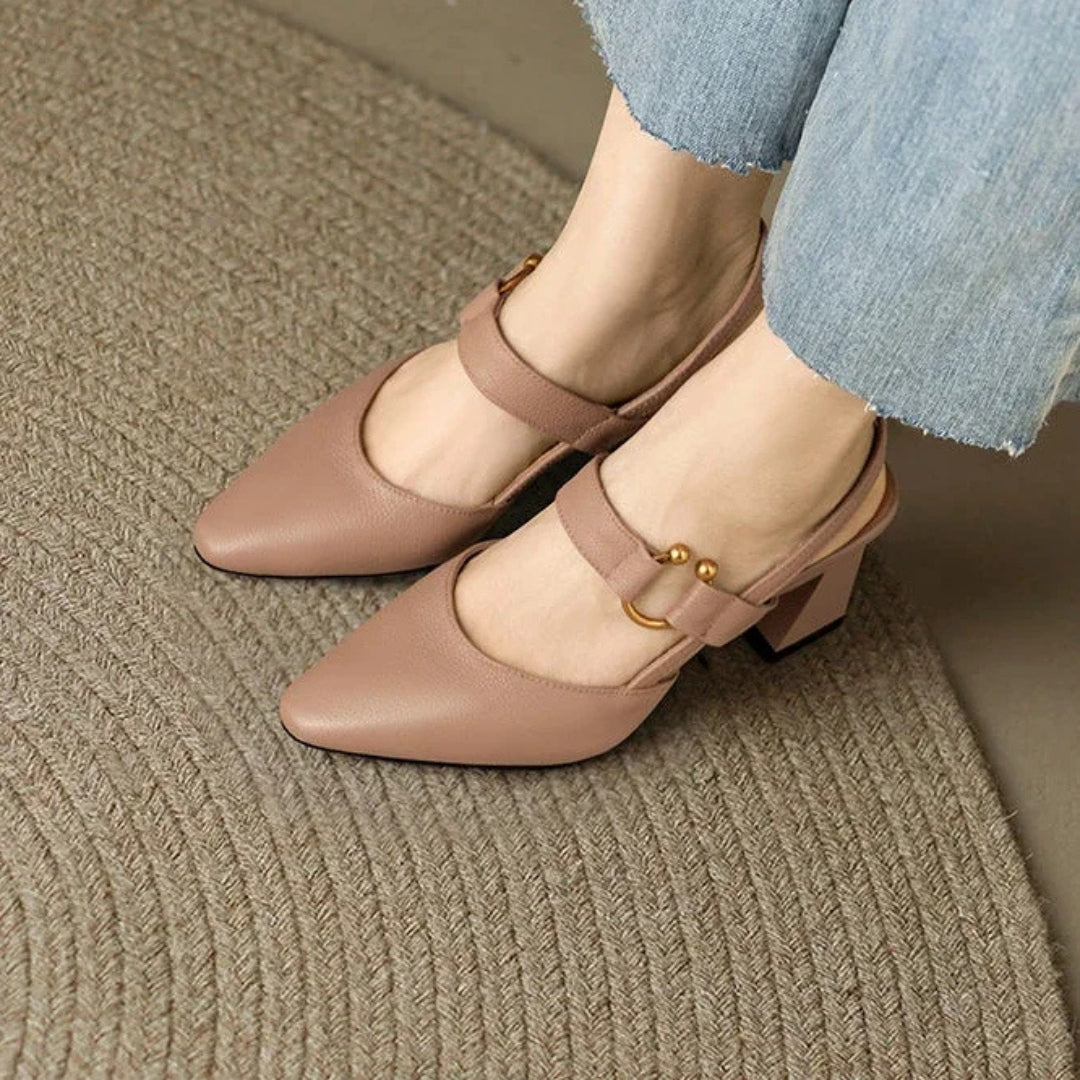 Zapatos de Tacón Ortopédicos Comodos Para Mujer - Elegancia Sin Esfuerzo