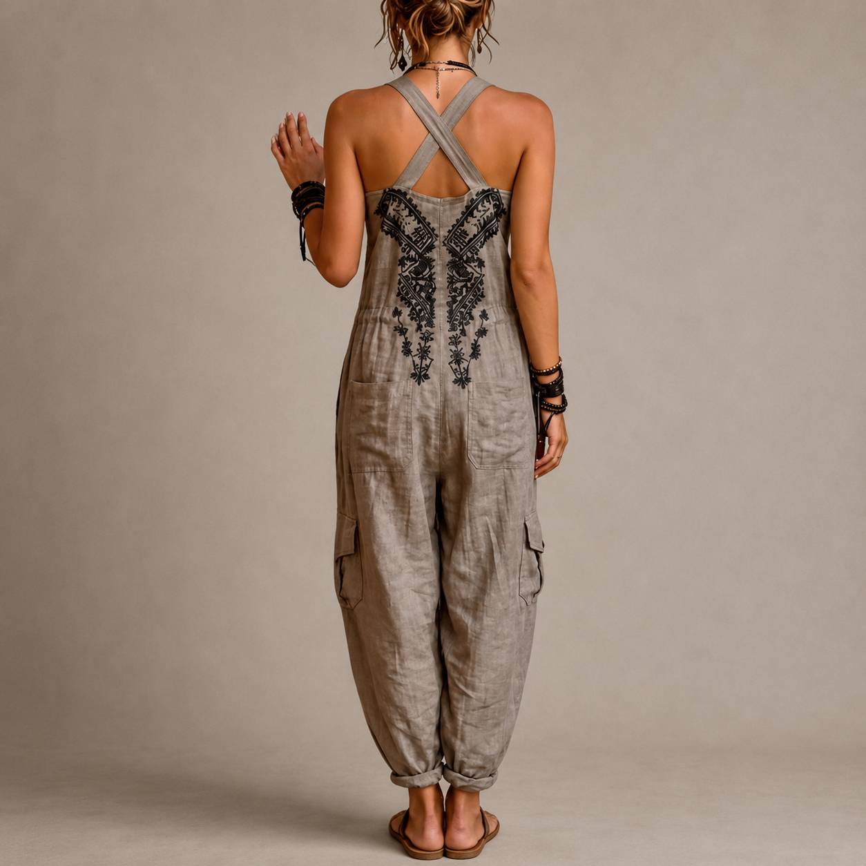Astrid | Combinación Bohème Bordada para Mujer
