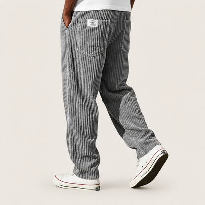 Pantalón de pana para caballero - Diseño clásico y elegante de otoño
