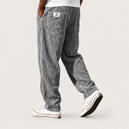 Pantalón de pana para caballero - Diseño clásico y elegante de otoño