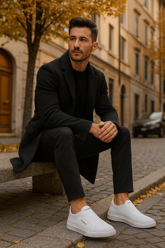 Zapatos Slip-On Hombre – Cuero de Alta Calidad y Confort Sofisticado