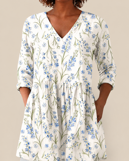 Brielle | Blusa Larga con Estampado Expressivo para Mujer
