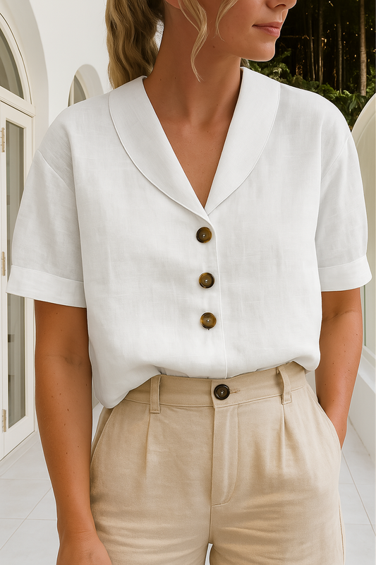 Blusa Bohemia Estampado Vintage Para Mujer - Estilo Artístico Y Femenino