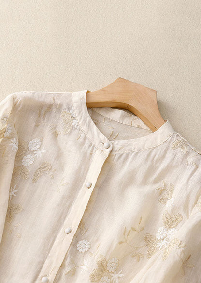 Blusa Chic Con Acentos Florales Para Mujer - Elegancia Moderna