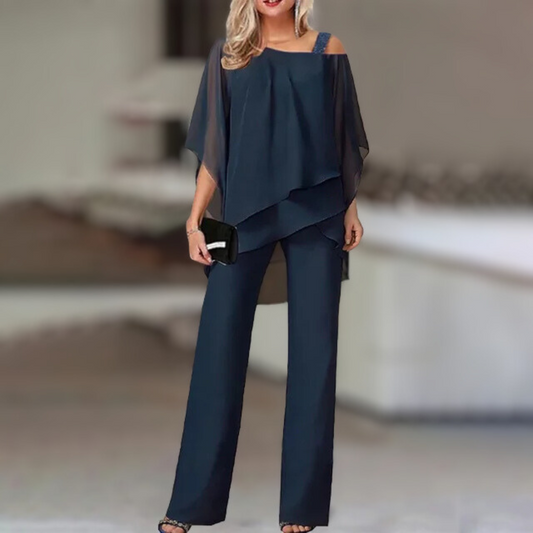 Conjunto Elegante Mujer – Fluido, Versátil y Perfecto para Cócteles o Fiestas