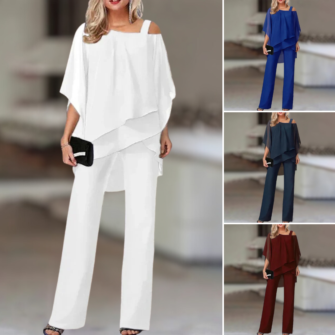 Conjunto Elegante Mujer – Fluido, Versátil y Perfecto para Cócteles o Fiestas