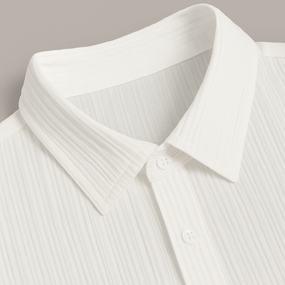 Set de lino para hombre con corte holgado, ligero y transpirable, ideal para días cálidos