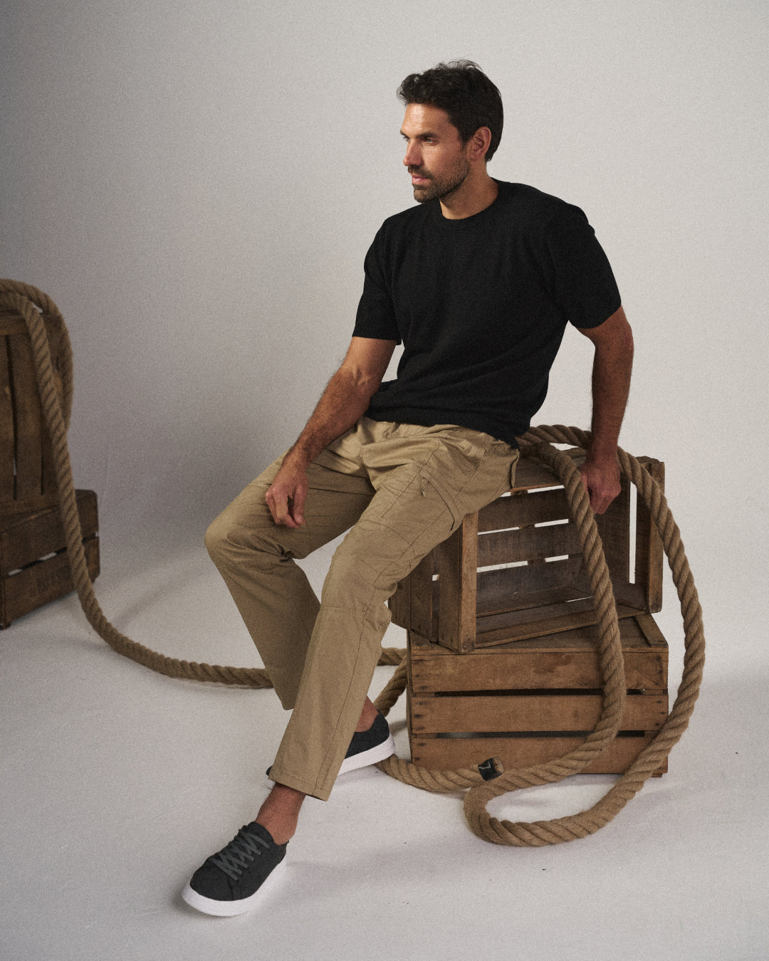 Pantalones cargo para hombre, cómodos y versátiles para uso diario o viaje