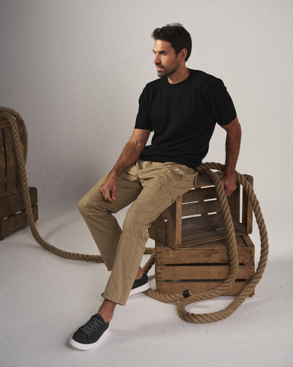 Pantalones cargo para hombre, cómodos y versátiles para uso diario o viaje
