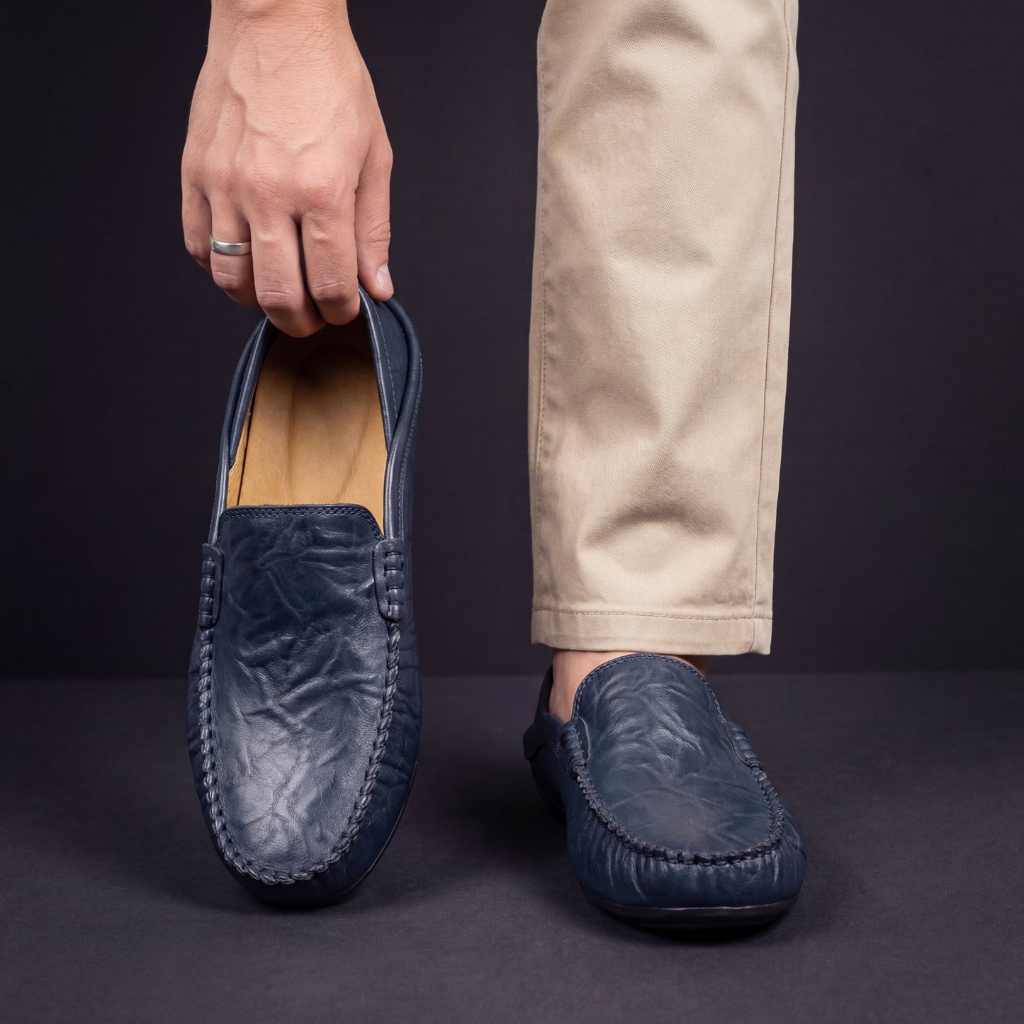 Florence | Mocasines de Piel Artesanales con Suela Flexible para Hombre