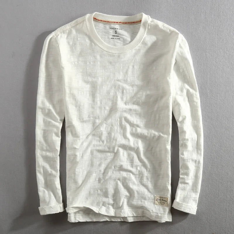 Petra | Camiseta de Manga Larga de Algodón para Mujer de Otoño con Estilo