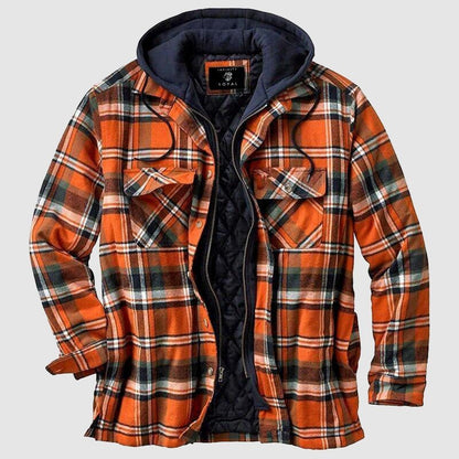 Lukas | Chaqueta de Leñador con Capucha de Dos Capas para Hombre