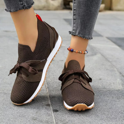 Zapatillas femeninas ortopédicas, modernas y versátiles para caminar