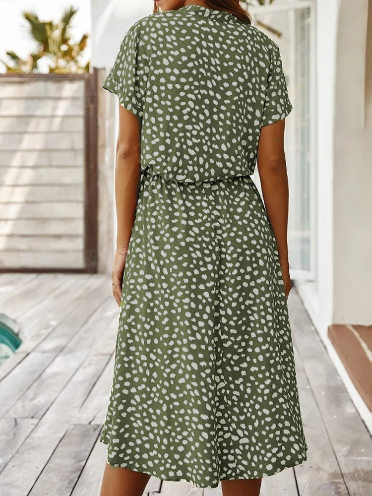 Vestido veraniego cómodo y elegante - fresco para los días cálidos