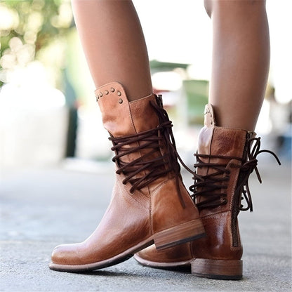 Botas mujer estilosa y confortable, ideales para otoño o invierno