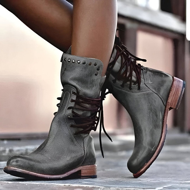 Botas mujer estilosa y confortable, ideales para otoño o invierno
