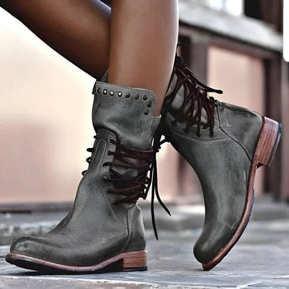 Botas mujer estilosa y confortable, ideales para otoño o invierno