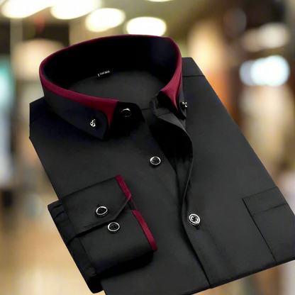 Camisa Elegante Hombre – Ideal para Trabajo y Ocasiones Especiales