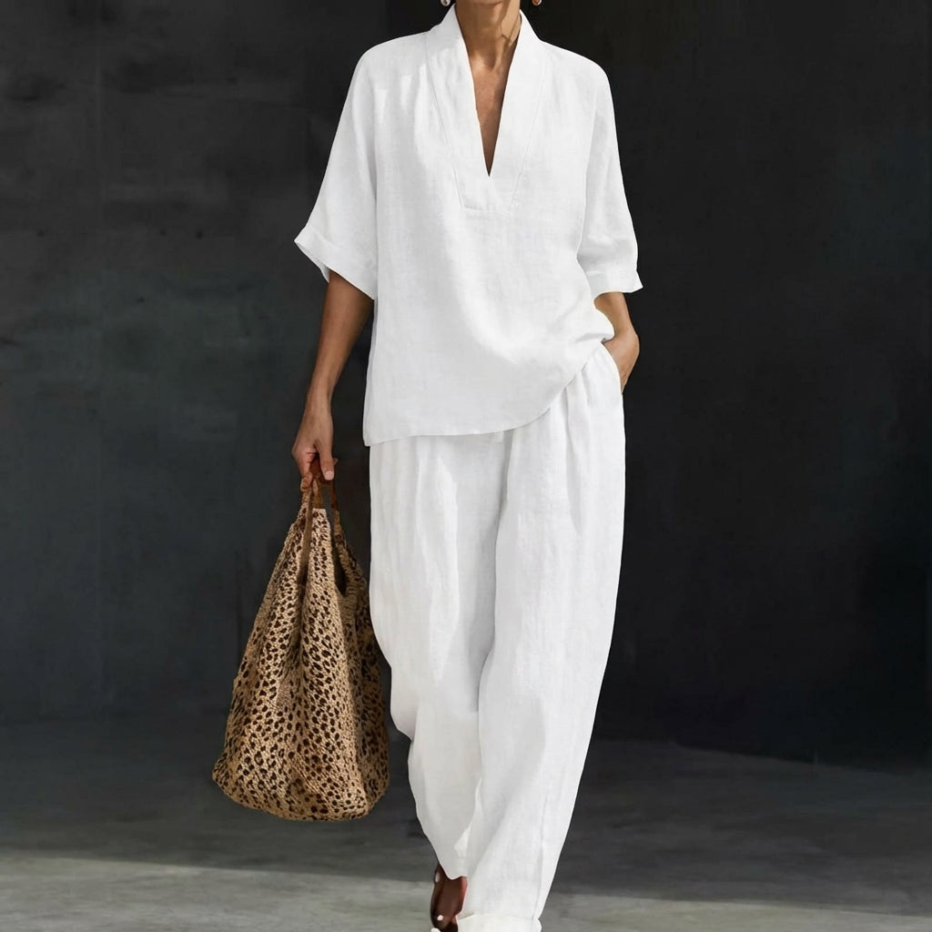 Conjunto de dos piezas para mujer - elegante y versátil