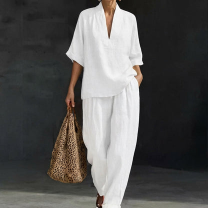 Conjunto de dos piezas para mujer - elegante y versátil