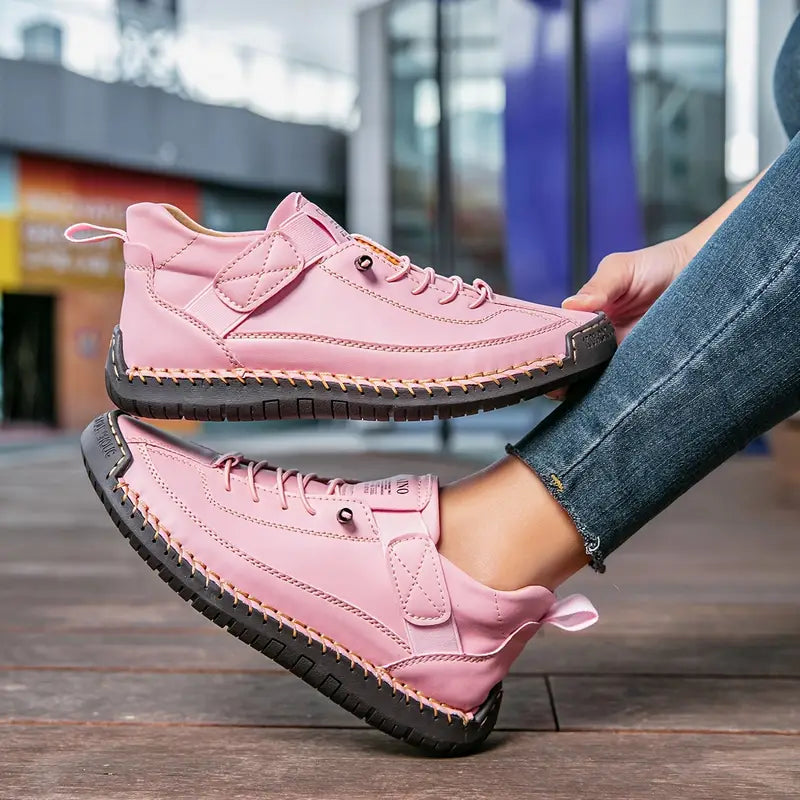 Zapatillas deportivas para mujer con soporte ergonómico, diseño moderno y costuras reforzadas