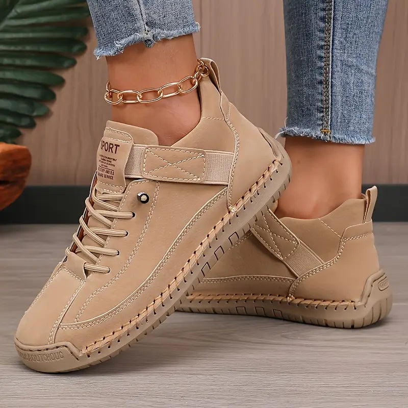 Zapatillas deportivas para mujer con soporte ergonómico, diseño moderno y costuras reforzadas