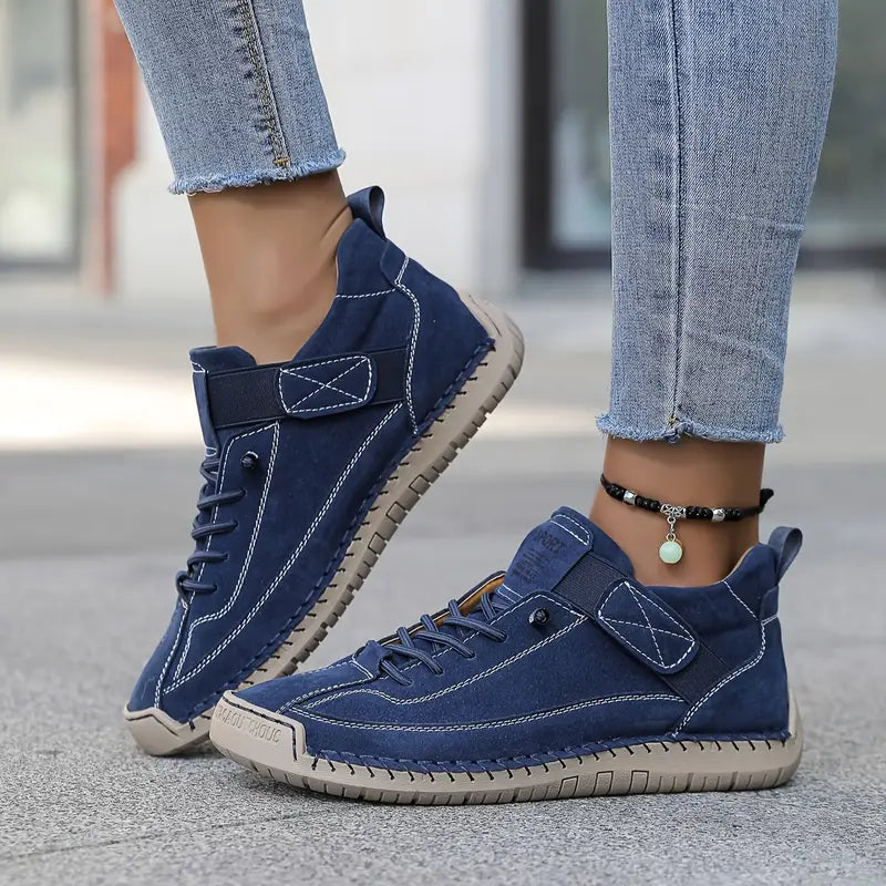 Zapatillas deportivas para mujer con soporte ergonómico, diseño moderno y costuras reforzadas