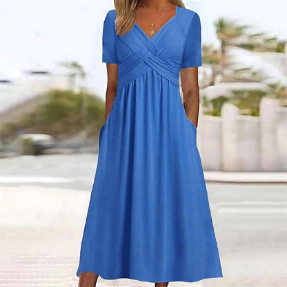 Stacey | Elegante vestido midi