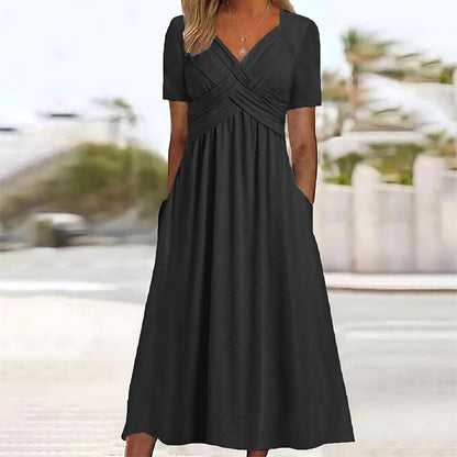 Stacey | Elegante vestido midi