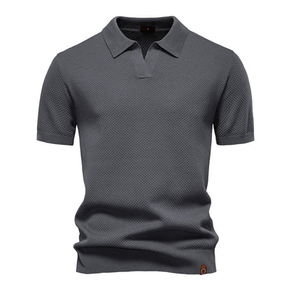 Polo estructurado para hombre | Perfecto para el tiempo libre y el trabajo