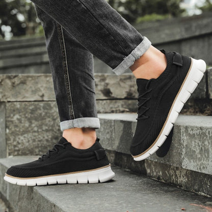 Zapatillas fly-knit premium para hombre, ligeras y transpirables para deporte o diario