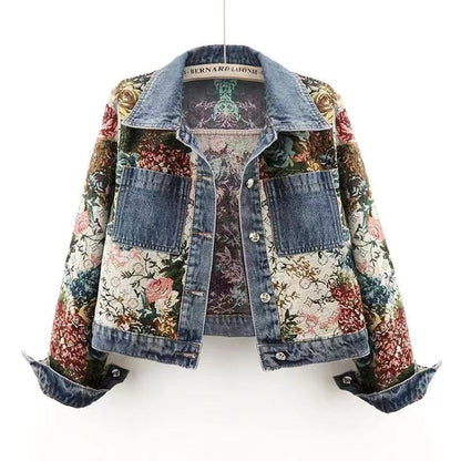 Chaqueta vaquera femenina, estilo chic y cómodo para primavera o viaje