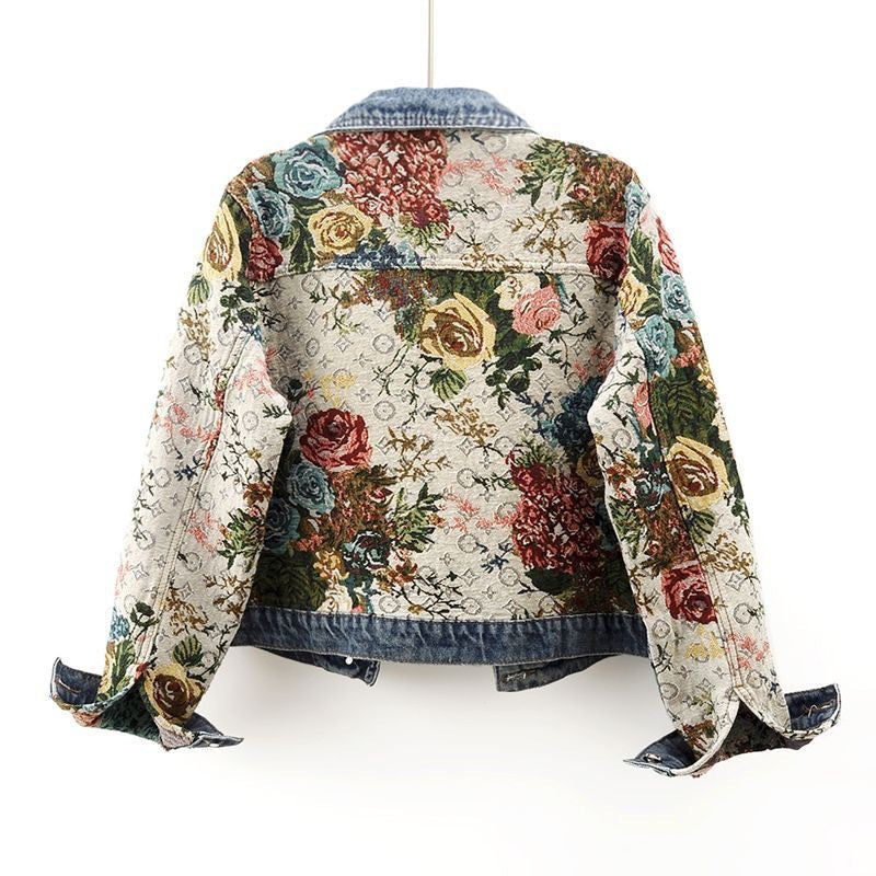 Chaqueta vaquera femenina, estilo chic y cómodo para primavera o viaje