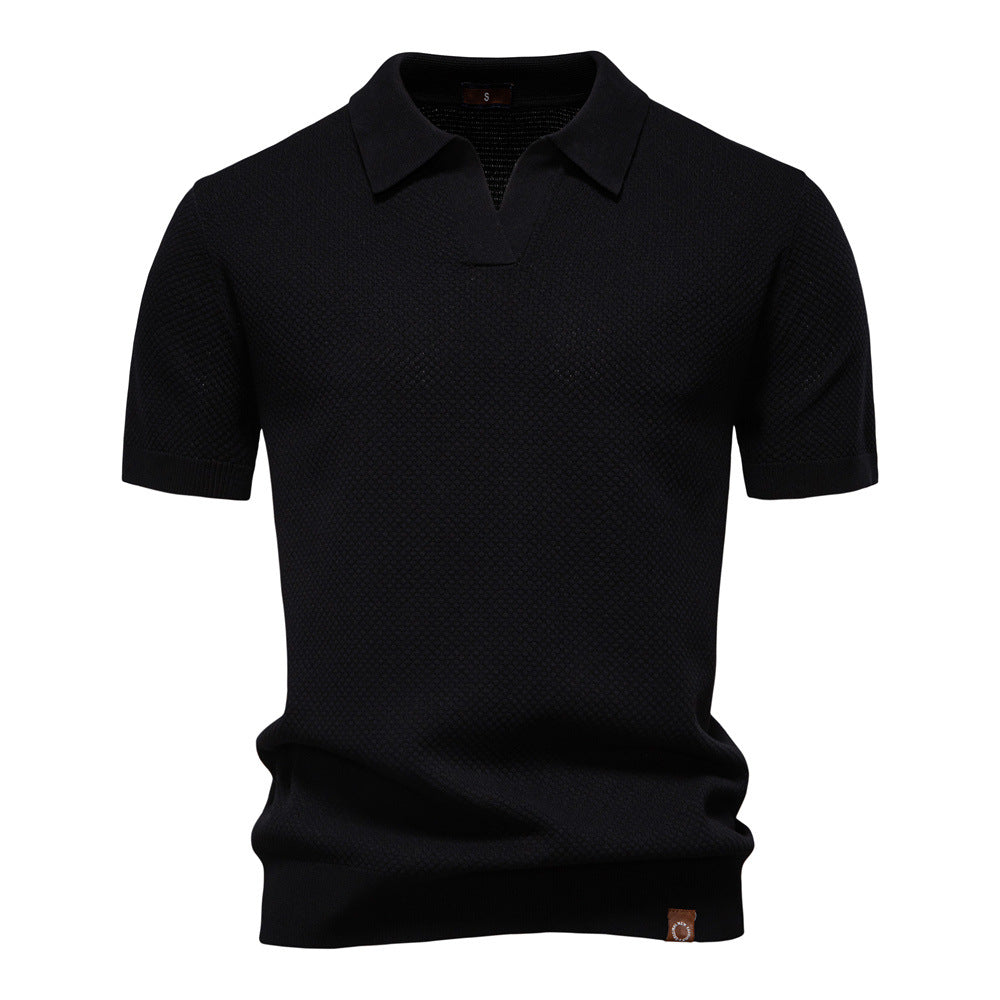 Polo estructurado para hombre | Perfecto para el tiempo libre y el trabajo