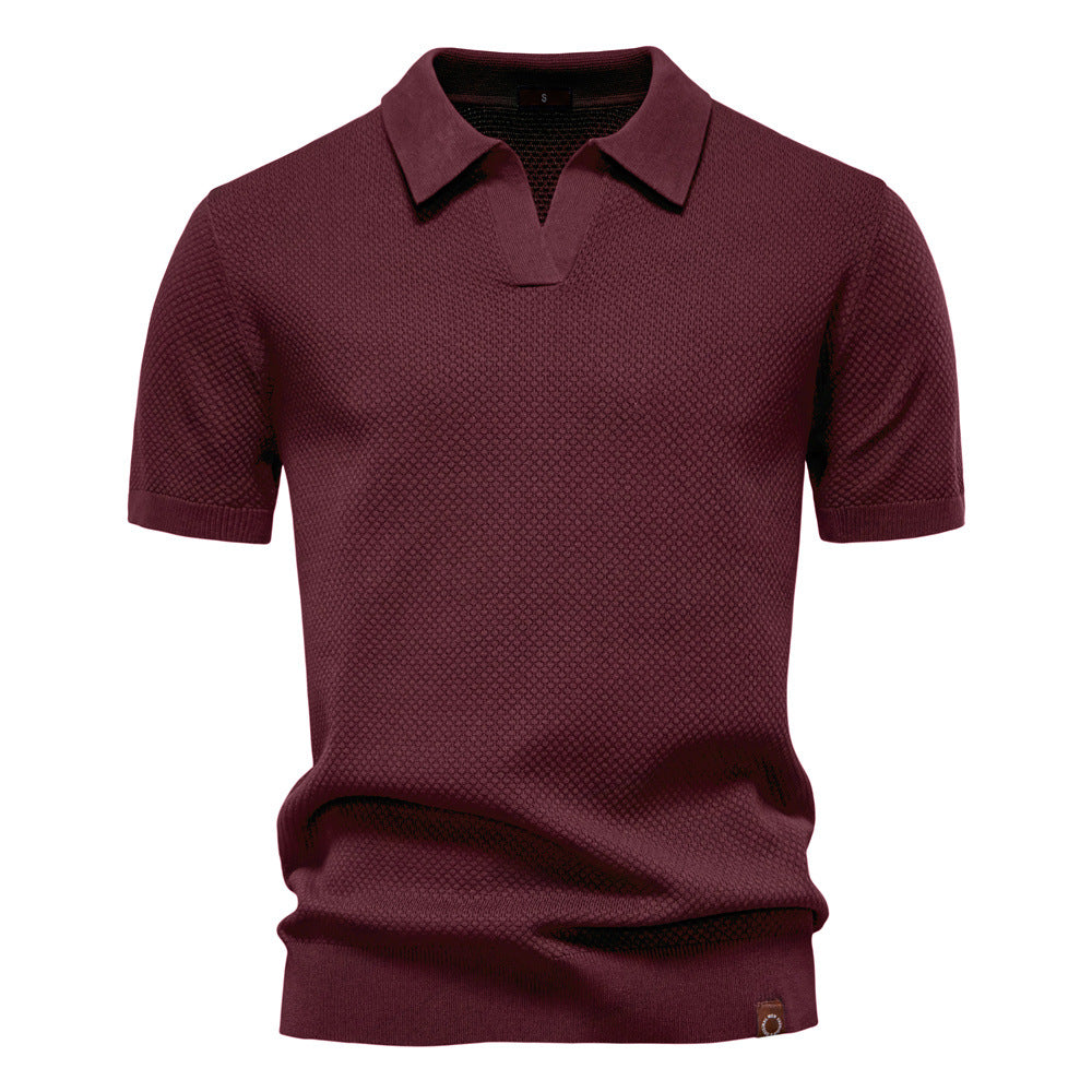 Polo estructurado para hombre | Perfecto para el tiempo libre y el trabajo