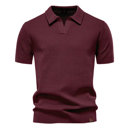 Polo estructurado para hombre | Perfecto para el tiempo libre y el trabajo