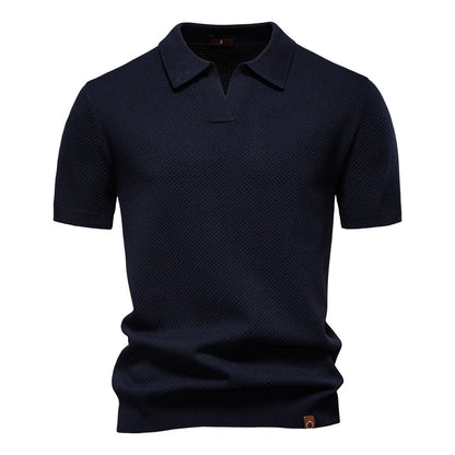 Polo estructurado para hombre | Perfecto para el tiempo libre y el trabajo